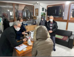 KOMŞU OKULLARIMIZA TABLET DAĞITTIK