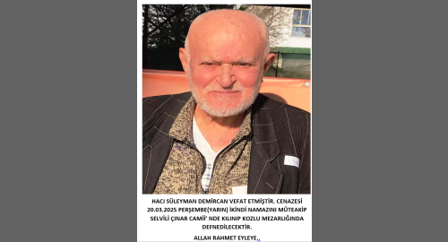 VEFAT VE BAŞSAĞLIĞI